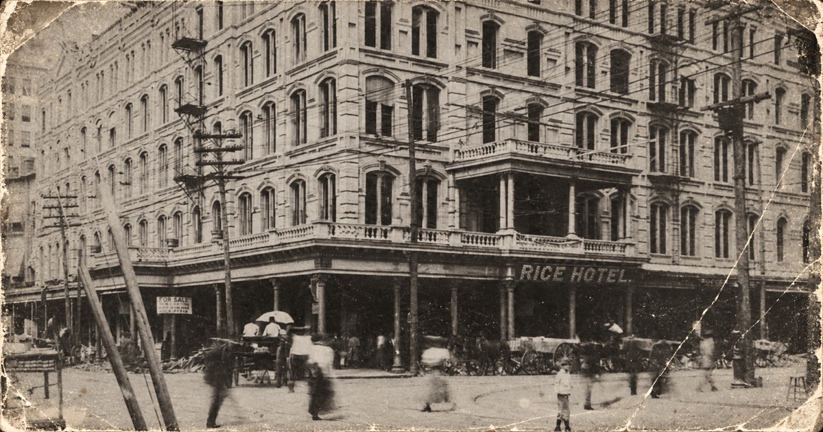 Ghost Stories Associated With The Rice Hotel